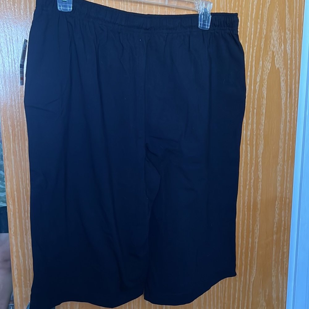 Karen Scott sport black cropped pants - Picture 3 of 3